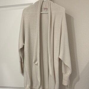 Merona Women's Cream Open Front Cardigan